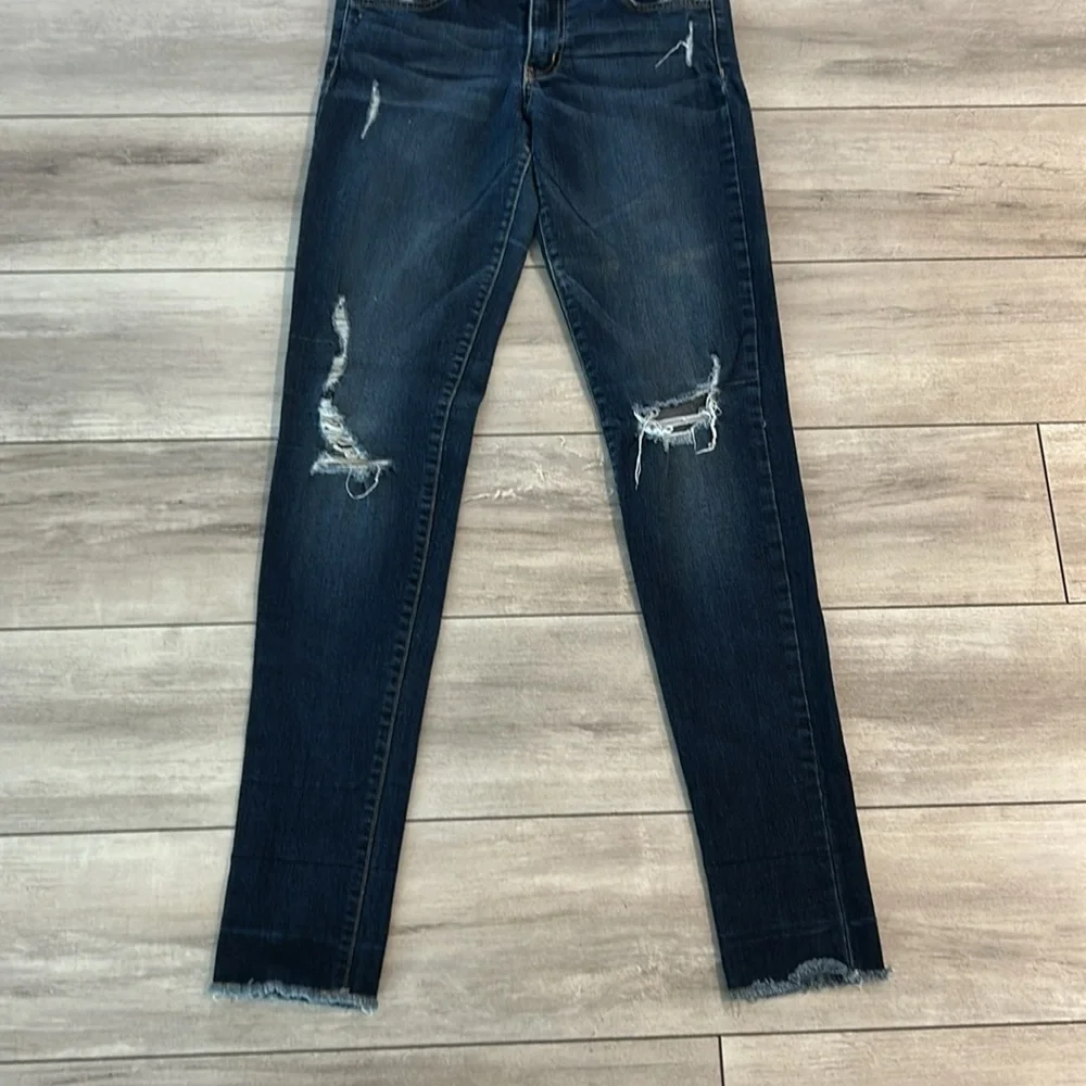 Flying Monkey Platinum skinny fit distressed jeans size 28